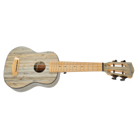 Cascha Soprano Ukulele Bamboo Graphite EQ