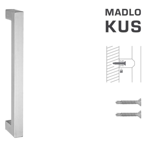 FT - MADLO kód 802K 25x25 mm ST ks NEM - nerez matná (F60) 600 mm 25x25 mm