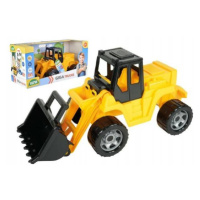 Nakladač žltočierny Giga Trucks plast 62cm v krabici 70x35x29cm