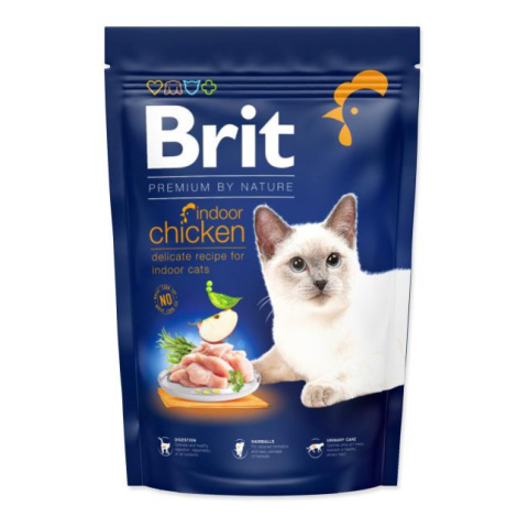 Krmivo Brit Premium by Nature Cat Indoor Chicken 1,5kg