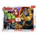 Trefl Puzzle Rámčekové 25 - Neporaziteľný tím Avengerov / Disney Marvel The Avengers