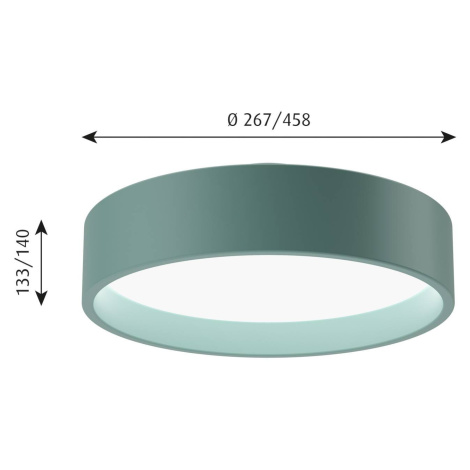 Louis Poulsen LP Circle stropné Ø 26,7 cm petrolej