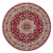 Kruhový koberec Mirkan 104103 Red - 160x160 (průměr) kruh cm Nouristan - Hanse Home koberce