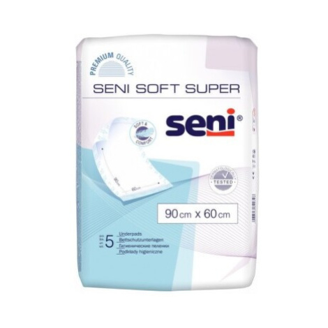 SENI Soft super hygienické podložky 90 x 60 cm 5 kusov
