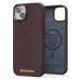 Leather Magsafe Case iPhone 14 Pls Dark Brown, Njord Genuine Leather Magsafe Case iPhone 14 Pls 