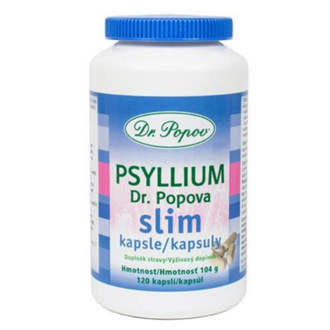 DR.POPOV Psyllium Slim 120 kapsúl