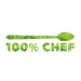 Écoiffier nákupný vozík pre deti 100 % Chef 1226 zeleno-červený