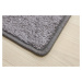 Kusový koberec Capri šedý čtverec - 150x150 cm Vopi koberce