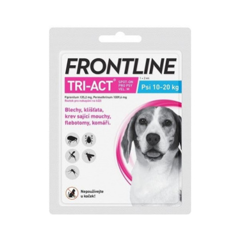 Frontline TRI-ACT Spot-on pre psy S 5-10 kg 1x1ml