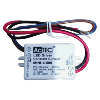 AcTEC Mini LED budič CC 500mA, 4 W, IP65