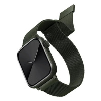 Remienok UNIQ strap Dante Apple Watch Series 4/5/6/7/SE 42/44/45mm. Stainless Steel green (UNIQ-