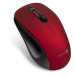 CONNECT IT "MUTE" bezdrôtová optická tichá myš, USB, (+ 1x AA batéria zadarmo), červená
