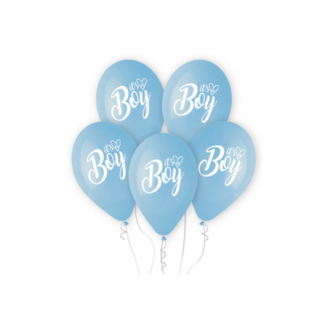Balóniky latexové modré It´s a Boy 5 ks ALBI