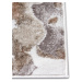 Kusový koberec Shine 105922 Floral White Grey Brown - 200x280 cm Hanse Home Collection koberce