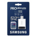 Samsung SDXC 512GB PRE ULTIMATE + USB adaptér