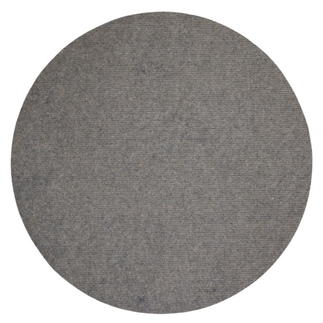 Kusový koberec Quick step béžový kruh - 67x67 (průměr) kruh cm Vopi koberce