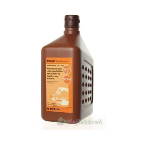 Braunol sol.der.1 x 1000 ml