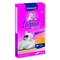 VITAKRAFT CAT LIQUID SNACK TAURIN-KURCA 6X15 G, 2416424
