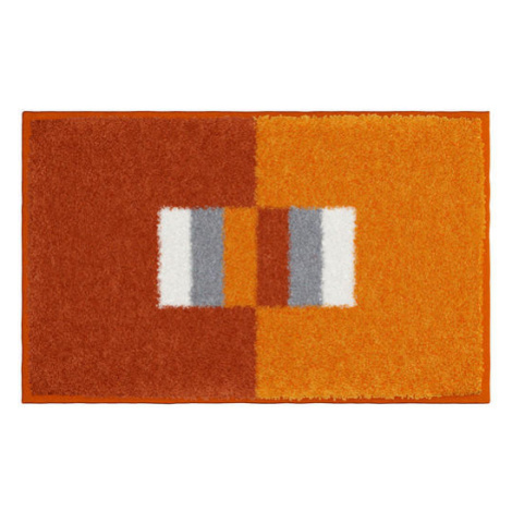 Oranžové kúpeľňové predložky