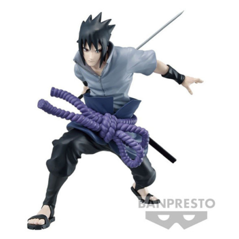 Banpresto Naruto Shippuden Vibration Stars - Uchiha Sasuke III PVC Statue 13 cm