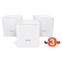 Tenda MW5c (3-pack) Nova Wireless Mesh Gigabit Router 802.11ac/a/b/g/n,1200 Mb/s