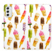 Flipové puzdro iSaprio - Ice Cream Pattern - Samsung Galaxy M52 5G
