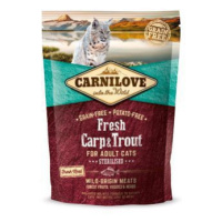 Carnilove Cat Fresh Carp & Trout Sterilised Adult 400g zľava