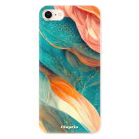 Odolné silikónové puzdro iSaprio - Abstract Marble - iPhone 8