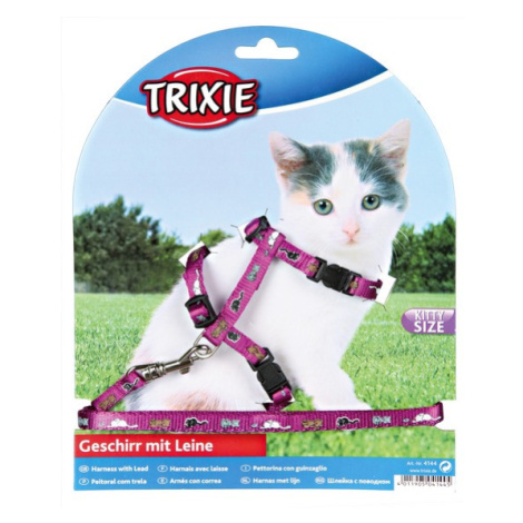 Trixie Postroj Cat pre Mačiatka s Vodítkom - 8mm/21 až 34cm/1,2m