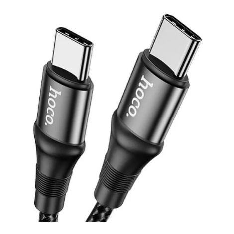 Kábel HOCO Exquisito X50, USB-C na USB-C PD 100W, 1m, čierny