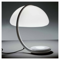 Martinelli Luce Serpente – stolná lampa, biela