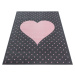 Dětský kusový koberec Bambi 830 pink - 120x170 cm Ayyildiz koberce
