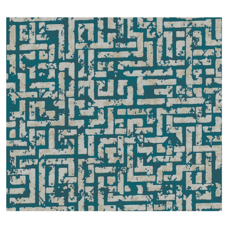 A. S. Creation Vliesová tapeta My Home My Spa modrá oceánska AS-Création