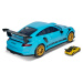 Autíčko Porsche s boxom na autíčka 911 GT3 RS Carry Case Majorette so zvukom 35 cm dĺžka a 1 min