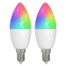 LUUMR Smart E14 4,9W CCT RGB ZigBee Tuya Hue 2ks