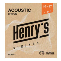 Henry's HAB1047 Acoustic Bronze - 010