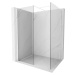 MEXEN/S - Kioto Sprchová zástena Walk-in 120 x 100 cm, transparent, biela 800-120-202-20-00-100