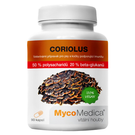 MYCOMEDICA Coriolus 50% 90 kapsúl