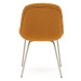 Jedálenská stolička v horčicovej farbe v súprave 4 ks Aimin – Kave Home