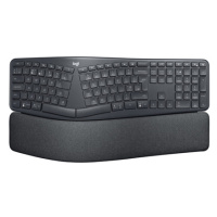 Logitech K860 ERGO - bezdrôtová delená klávesnica - US - GRAPHITE