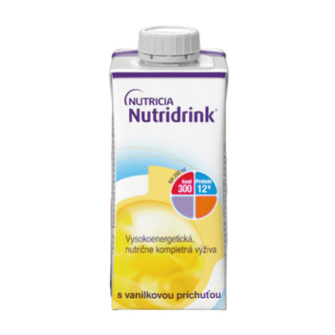 NUTRIDRINK S vanilkovou príchuťou 24 x 200 ml