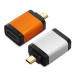 PremiumCord Adapter HDMI Typ A samica - micro HDMI Typ D samec oranžová