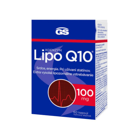 GS Koenzým lipo Q10 100 mg 60 kapsúl