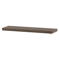 AUTRONIC P-013 SON2 Polička nástenná 90 cm, MDF, 3D dekor dubsonoma dark, baleno v ochranej fóli