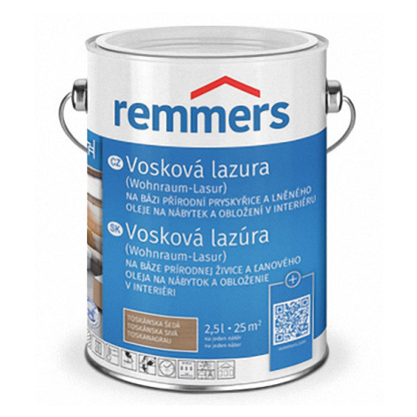 REMMERS - Vosková lazúra do interiéru REM - eiche 2,5 L