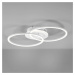 Stropné LED svetlo Venida kruhový dizajn, biela