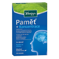 KNEIPP ® Pamäť + Koncentrácia 30kps. 30 kapsúl