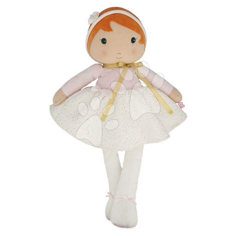 Bábika pre bábätká Valentine Doll Tendresse Kaloo 80 cm v bielych šatách z jemného textilu od 0 