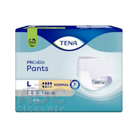 TENA Pants Normal L plienkové naťahovacie inkontinenčné nohavičky 10 ks