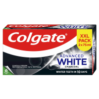 COLGATE zubná pasta Advanced White Charcoal 2 x 75 ml